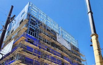 Prefabricated Cold-Formed Steel Panels Cut Costs, Speed Construction of 7-Story Tucson Apartments