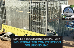 Industrialized Construction Solutions Wins SFIA Sustainable Project Award for Las Vegas Industrial Park